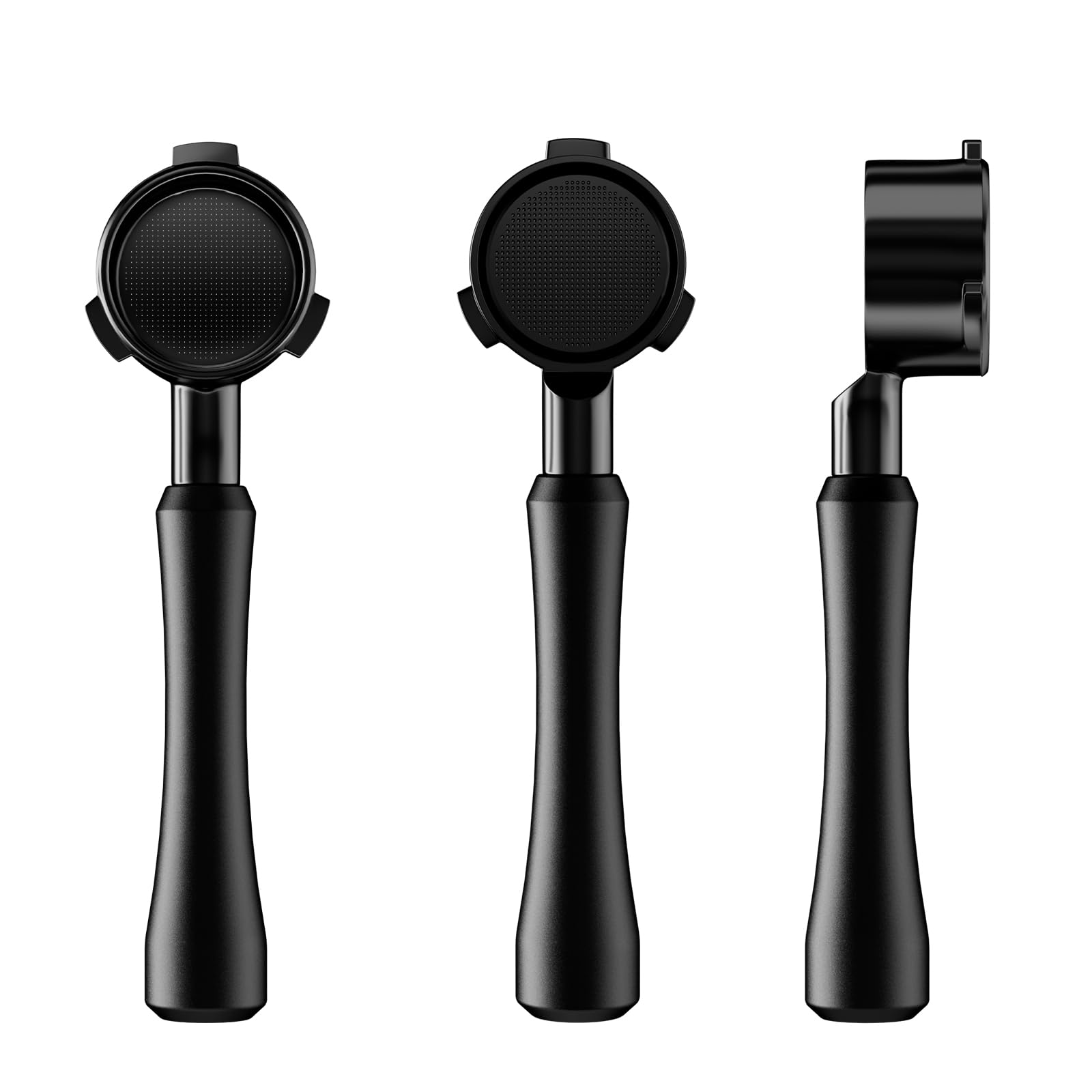 MHW-3BOMBER 54mm Bottomless Portafilter Fits Breville Barista Express, BES870XL, BES878, BES880, 3-Ears Flat Naked Espresso Portafilter with Filter Basket for 54mm Breville Machines, Astra BP7025B-OS - Image 3