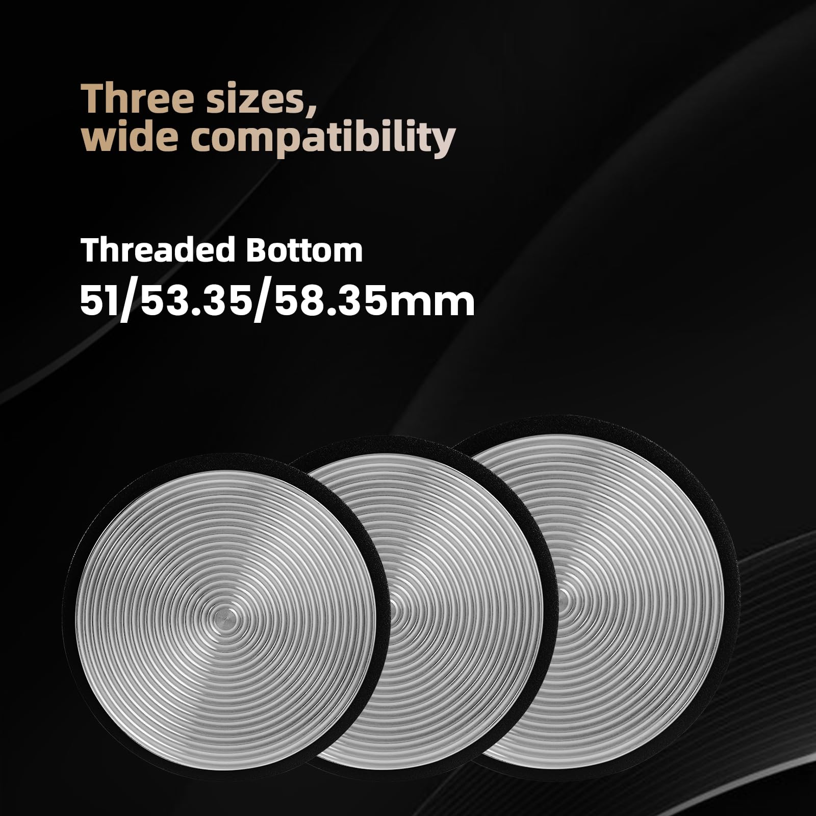 MHW-3BOMBER 54mm Espresso Tamper, 53.35mm Double Spring Coffee Loaded Tamper Tool, Compatible with 53mm/54mm Breville Portafilter, Self Leveling Espresso Hand Tampers, Espresso Accessories,T6000-OS - Image 6