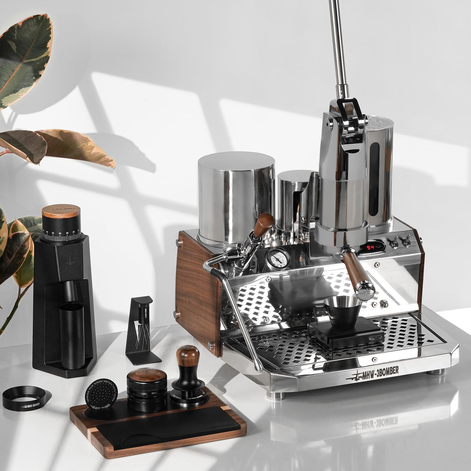 MHW-3BOMBER 54mm Espresso Tamper Kit - Image 7