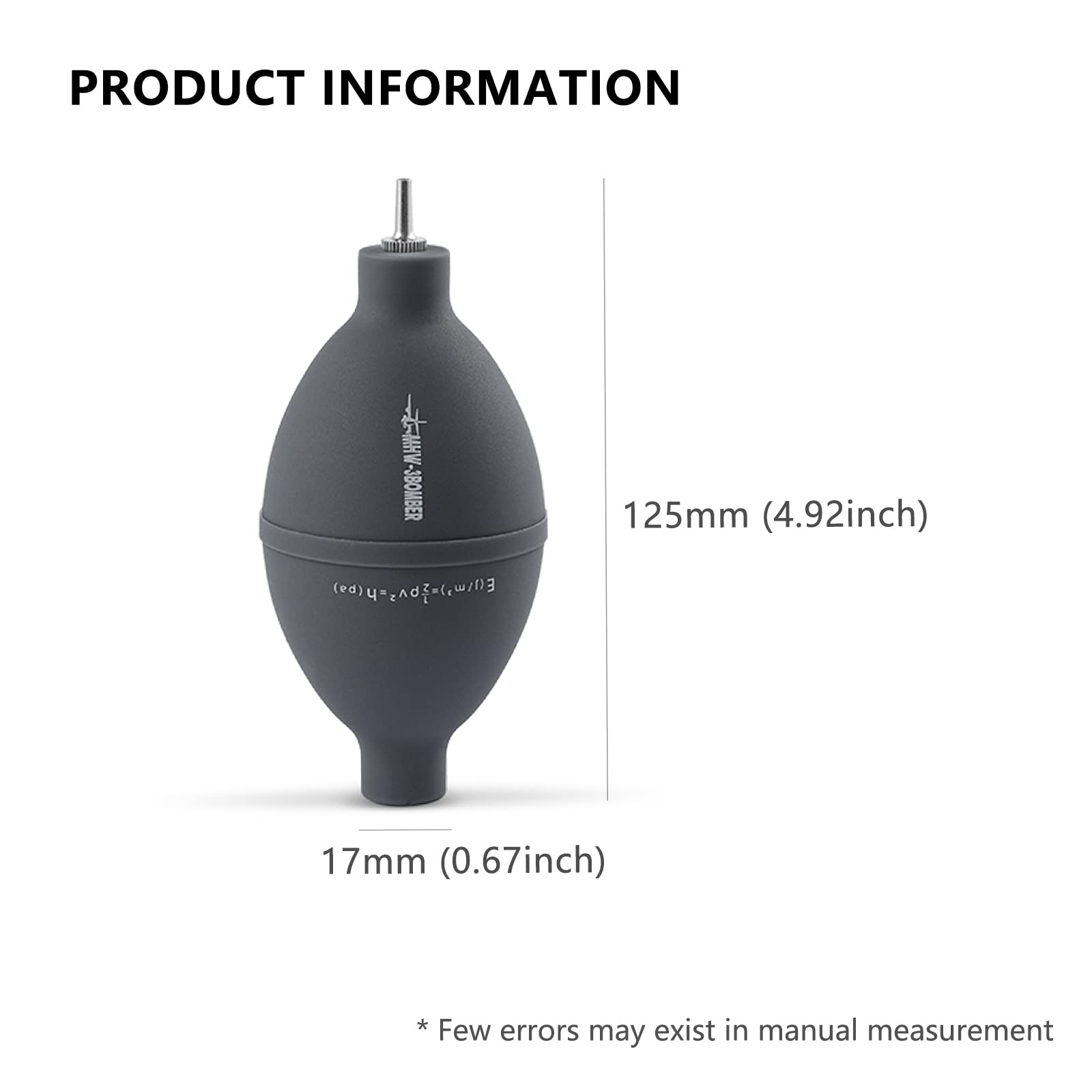 MHW-3BOMBER Air Blower Dust Blower Powder Air-Move Coffee Grinder, Camera, Keyboard, Watch Dust Cleaner Tool Coffee Cleaning Tool AB5820-OS - Image 6