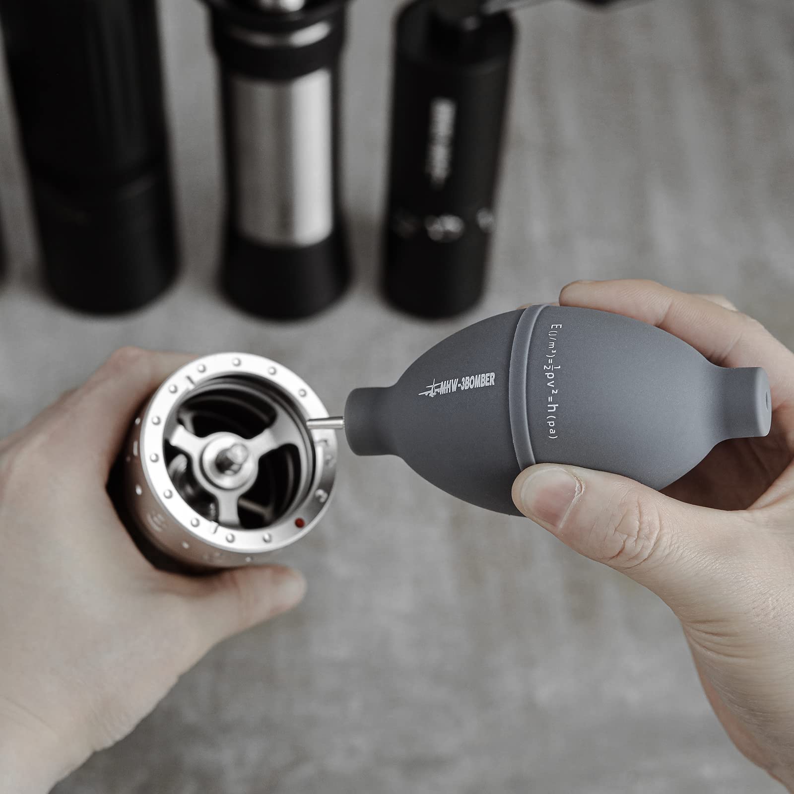 MHW-3BOMBER Air Blower Dust Blower Powder Air-Move Coffee Grinder, Camera, Keyboard, Watch Dust Cleaner Tool Coffee Cleaning Tool AB5820-OS - Image 7
