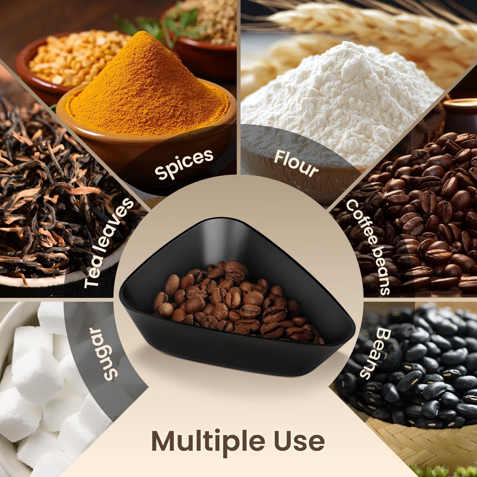 MHW-3BOMBER Coffee Bean Dosing Cup and RDT Spray Bottle Set - Aluminum Espresso Dosing Cup & 10ml Static Reduction Spray - Espresso Accessories Kit Measuring Tray for Coffee Lovers P7112B - Image 7