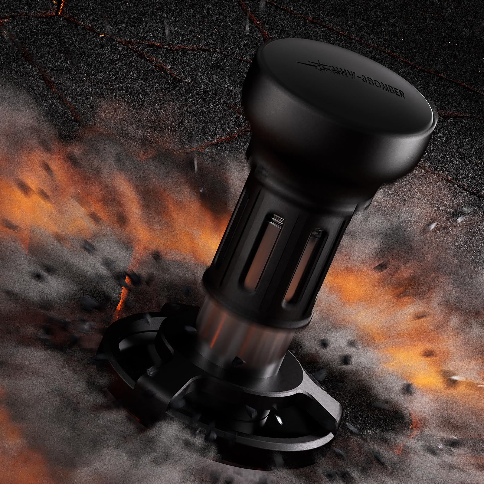 MHW-3BOMBER Espresso Tamper, 54mm-Spring-Loaded Coffee Tamper with Sound Feedback, Barista 54mm Tamper for Breville, Tamper for Espresso Machine,Thread Base YU Series, T6147-OS - Image 9