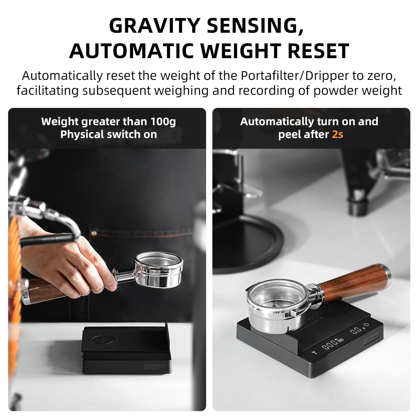 MHW-3BOMBER Mini Coffee Scale & Single Dose Coffee Bean Storage - Image 3