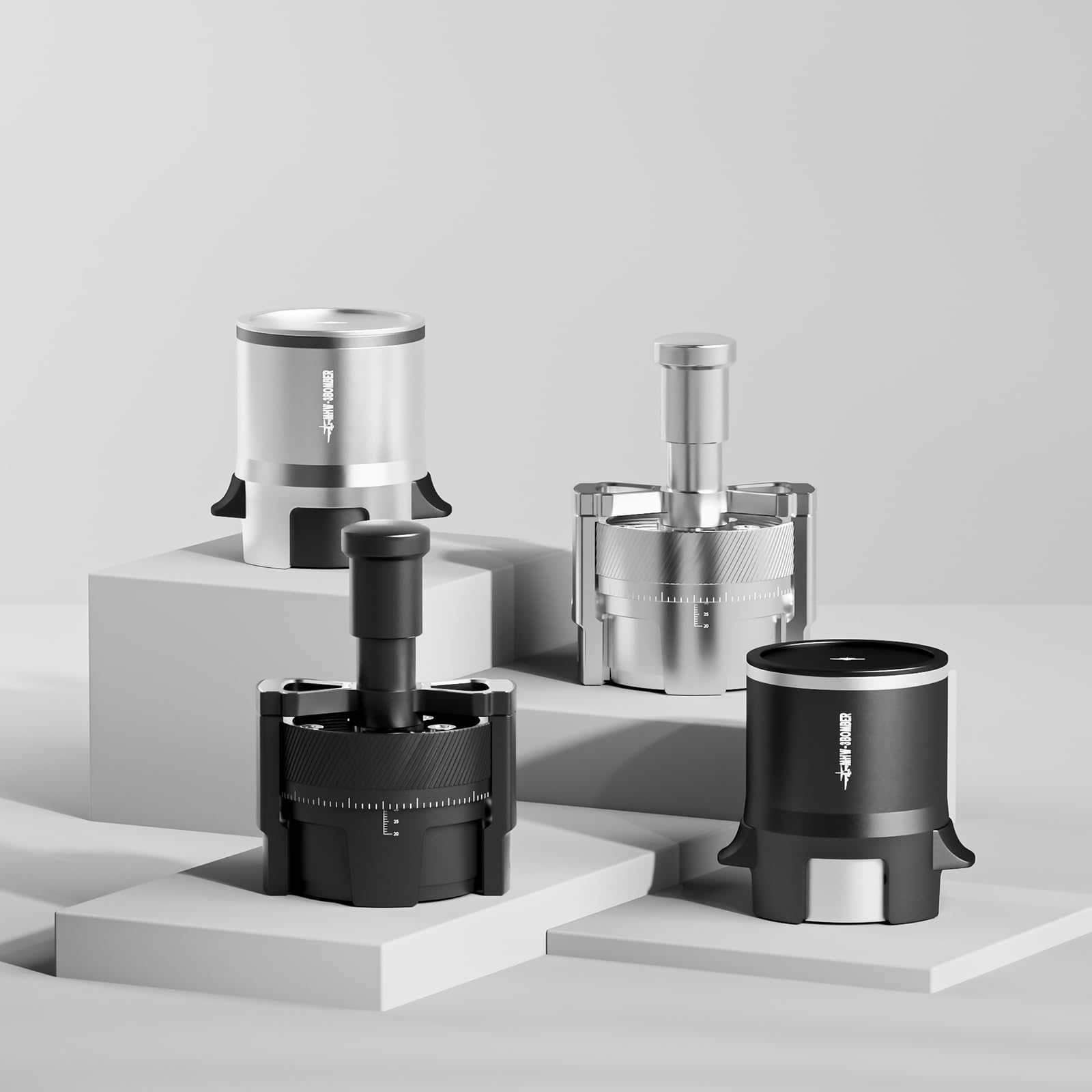 MHW-3BOMBER SE Pro Espresso Shaker Funnel 58mm Coffee Dosing Cup, Espresso Powder Receiver Cup, Black DR5566-OS - Image 8